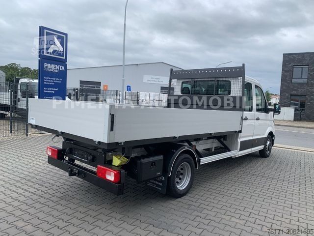 Benne tri-benne VOLKSWAGEN Crafter 50 DOKA 3-S-KIPPER AHK NAVI KLIMA TEMPO