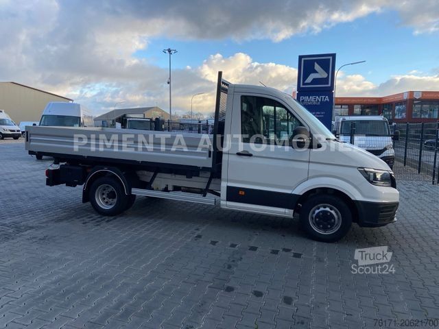 Driezijdige kipper bestelwagen VOLKSWAGEN Crafter 50 DREISEITENKIPPER AHK NAVI KLIMA TEMPO