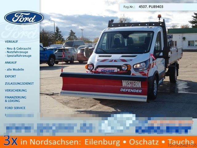 Autre FORD Transit 350L3 Kipper Winterdienst Schild+Streue