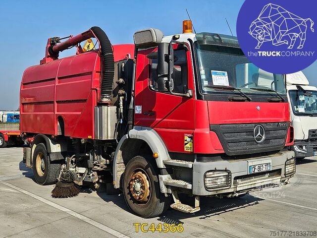 пътна метачка машина Mercedes-Benz Axor 1828