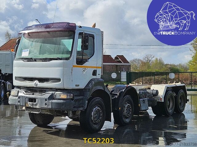 Važiuoklė su kabina Renault Kerax 370