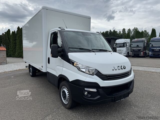 Daily 35S160 Hi-Matic 4,39 m LBW, airconditioning Iveco Daily 35S160 Koffer 4,39m m. LBW, Klima