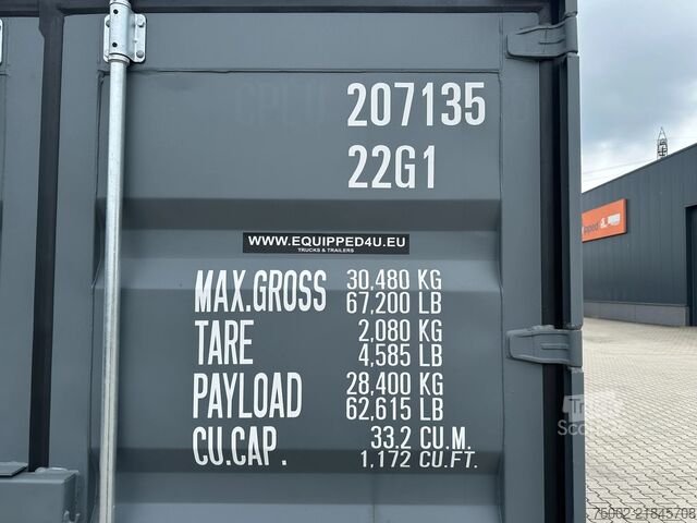 контейнер Onbekend NEW (ONE-WAY) 20FT ISO DV 8'6" STANDARD contain...