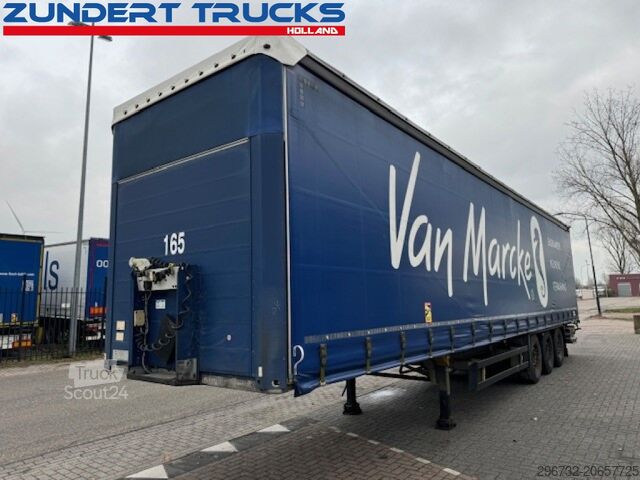 Schiebeplanen Schmitz Cargobull 3 AS SCHUIFZEILEN TRAILER, LIFT AXLE, TAIL LIFT