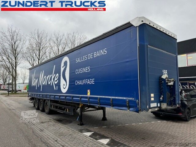 Schiebeplanen Schmitz Cargobull 3 AS SCHUIFZEILEN TRAILER, LIFT AXLE, TAIL LIFT