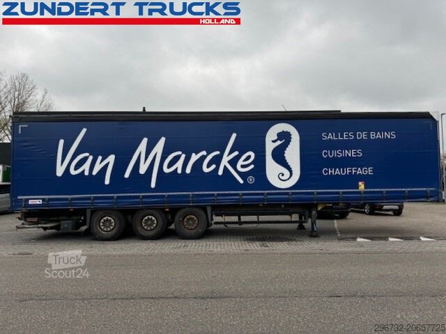 Schiebeplanen Schmitz Cargobull 3 AS SCHUIFZEILEN TRAILER, LIFT AXLE, TAIL LIFT