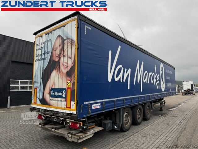 Schiebeplanen Schmitz Cargobull 3 AS SCHUIFZEILEN TRAILER, LIFT AXLE, TAIL LIFT