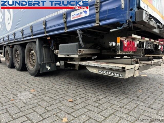 Schiebeplanen Schmitz Cargobull 3 AS SCHUIFZEILEN TRAILER, LIFT AXLE, TAIL LIFT