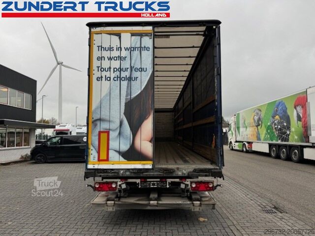 Schiebeplanen Schmitz Cargobull 3 AS SCHUIFZEILEN TRAILER, LIFT AXLE, TAIL LIFT