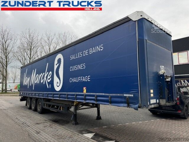 Schiebeplanen Schmitz Cargobull 3 AS SCHUIFZEILEN TRAILER, LIFT AXLE
