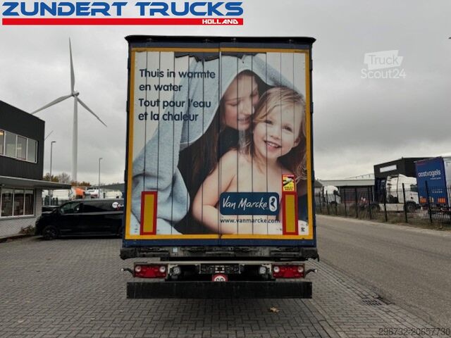 Schiebeplanen Schmitz Cargobull 3 AS SCHUIFZEILEN TRAILER, LIFT AXLE