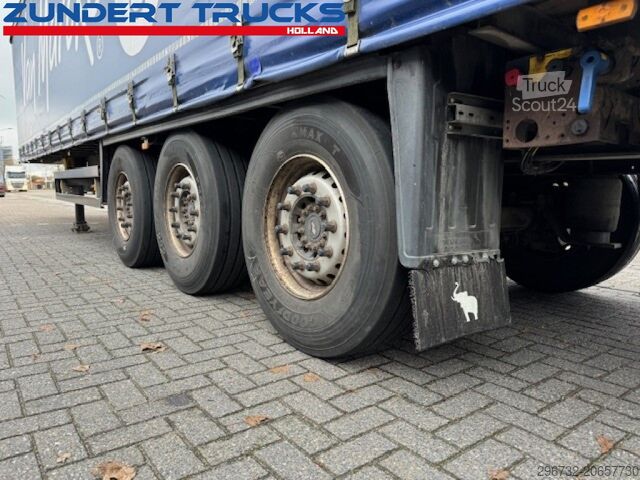 Schiebeplanen Schmitz Cargobull 3 AS SCHUIFZEILEN TRAILER, LIFT AXLE