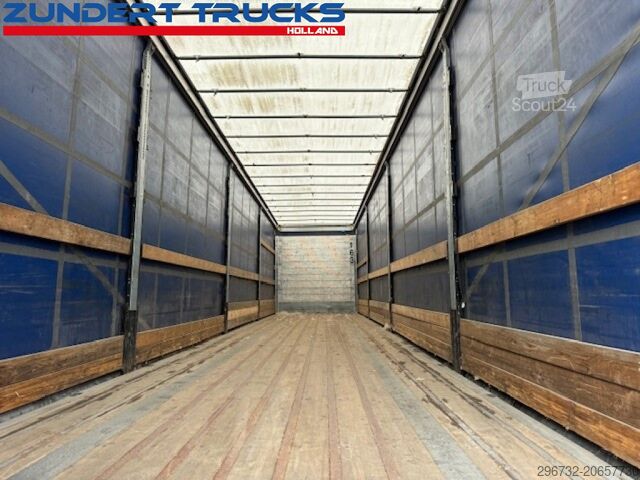 Schiebeplanen Schmitz Cargobull 3 AS SCHUIFZEILEN TRAILER, LIFT AXLE