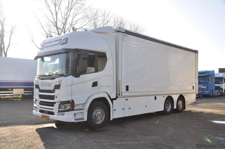 Schuifzeil Scania G450 NGS 6X2*4 2022 RETARDER 299.365km