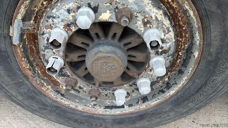 Lonas deslizantes Krone BPW- (BPW AXLES / DISC BRAKES / FREINS DISQUE)