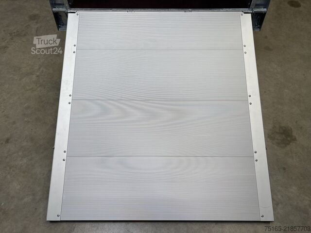 Remolque de plataforma con cubierta ANSSEMS GTB 1200 VT3 Deckelanhänger