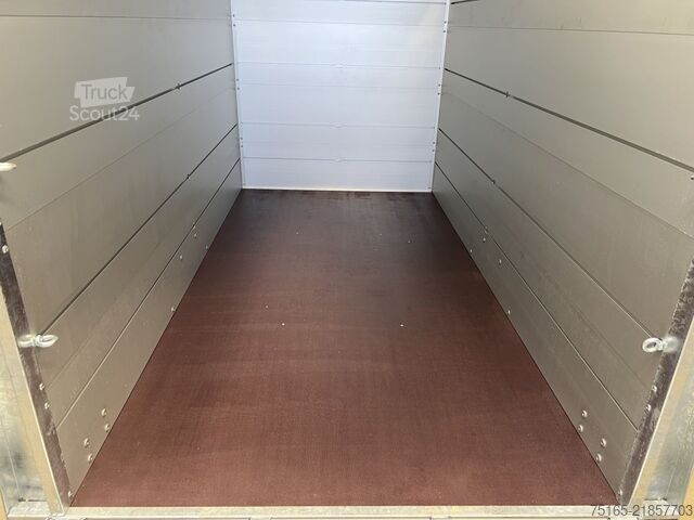 Remolque de plataforma con cubierta ANSSEMS GTB 1200 VT3 Deckelanhänger