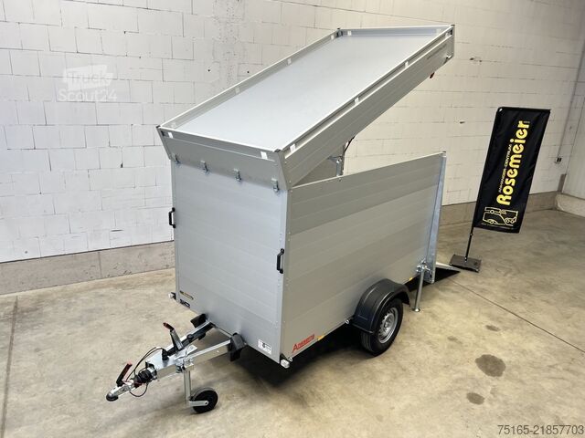 Remolque de plataforma con cubierta ANSSEMS GTB 1200 VT3 Deckelanhänger