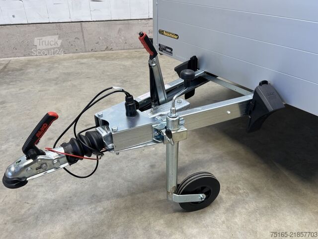 Remolque de plataforma con cubierta ANSSEMS GTB 1200 VT3 Deckelanhänger