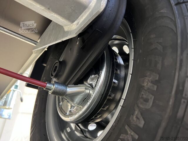 Remolque de plataforma con cubierta ANSSEMS GTB 1200 VT3 Deckelanhänger