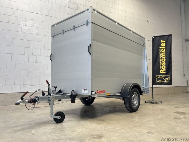Remolque de plataforma con cubierta ANSSEMS GTB 1200 VT3 Deckelanhänger