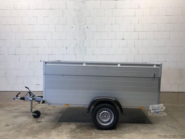 Remolque de plataforma con cubierta ANSSEMS GTB 1200 VT1 Deckelanhänger