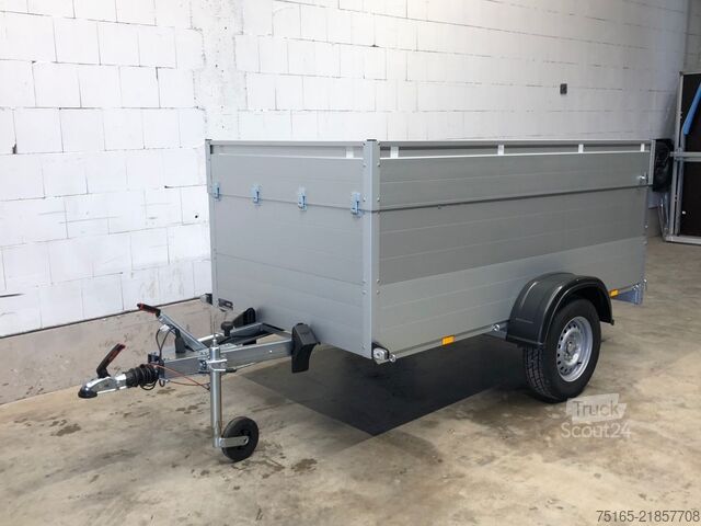 Remolque de plataforma con cubierta ANSSEMS GTB 1200 VT1 Deckelanhänger
