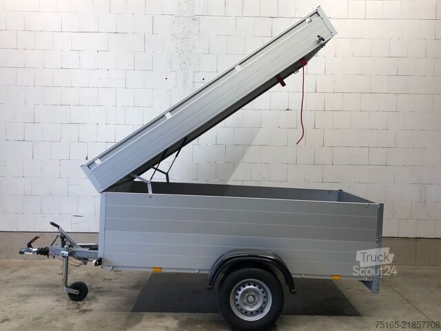 Remolque de plataforma con cubierta ANSSEMS GTB 1200 VT1 Deckelanhänger