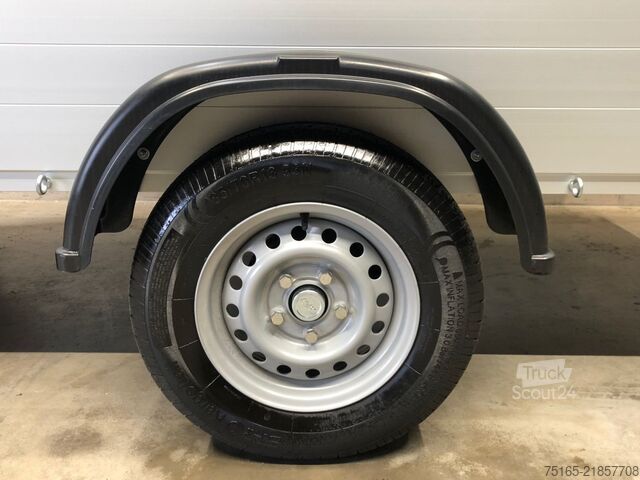Remolque de plataforma con cubierta ANSSEMS GTB 1200 VT1 Deckelanhänger