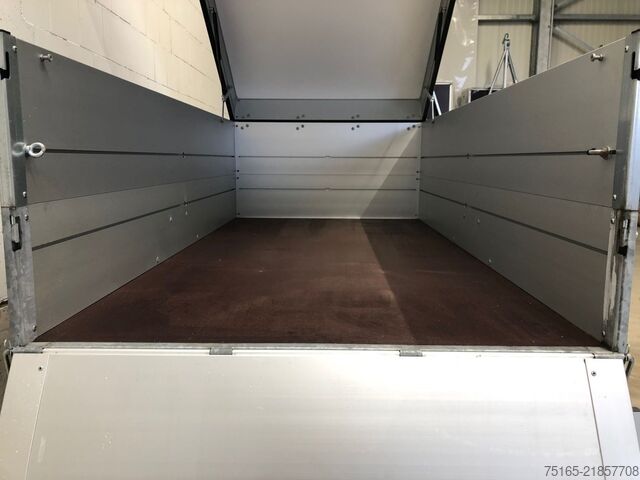 Remolque de plataforma con cubierta ANSSEMS GTB 1200 VT1 Deckelanhänger