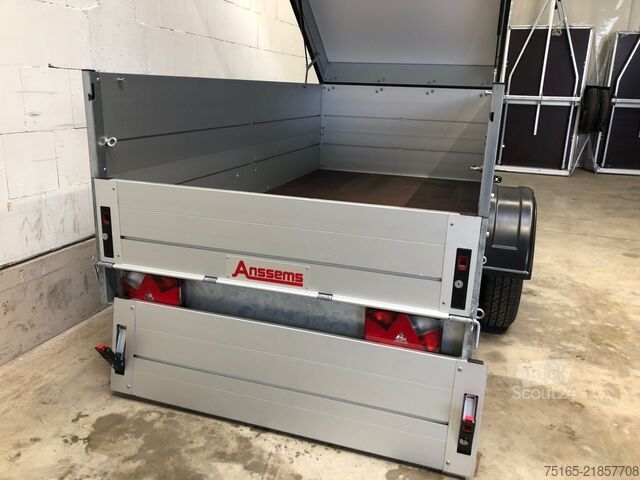 Släpvagn med lock ANSSEMS GTB 1200 VT1 Deckelanhänger