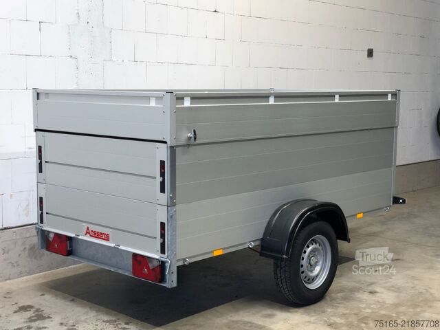 Remolque de plataforma con cubierta ANSSEMS GTB 1200 VT1 Deckelanhänger
