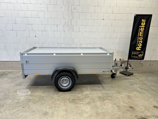 Remolque de plataforma con cubierta ANSSEMS GTB 1200 HT Deckelanhänger