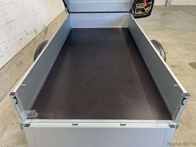 Remolque de plataforma con cubierta ANSSEMS GTB 1200 HT Deckelanhänger