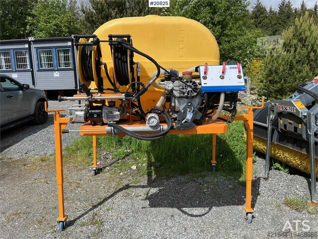 Mașină de construcții Simed NCS 2000 Hydraulic washer of 2000 liters