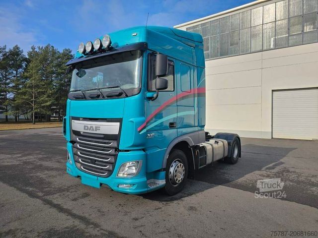 Standardowy ciągnik siodłowy DAF XF 410, Standklima, Euro 6