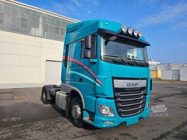 Standardowy ciągnik siodłowy DAF XF 410, Standklima, Euro 6