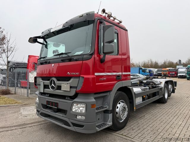 Kanca kasalı yük kamyonu (roll-off) MERCEDES-BENZ Actros 2541 Abrollkipper Meiller/Retarder