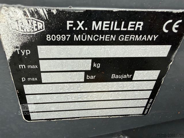 Kanca kasalı yük kamyonu (roll-off) MERCEDES-BENZ Actros 2541 Abrollkipper Meiller/Retarder