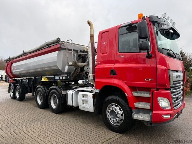 Standard nyergesvontató DAF CF 530 6x4 Intarder + Schwarzmüller Hardox