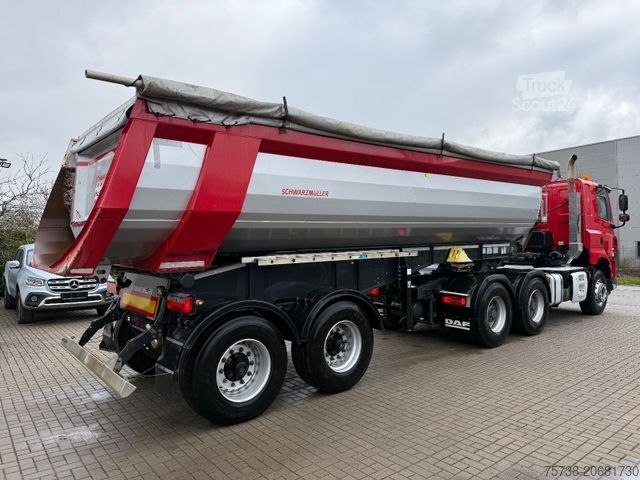 Standard nyergesvontató DAF CF 530 6x4 Intarder + Schwarzmüller Hardox