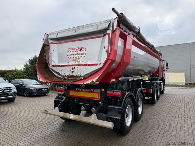 Standard nyergesvontató DAF CF 530 6x4 Intarder + Schwarzmüller Hardox