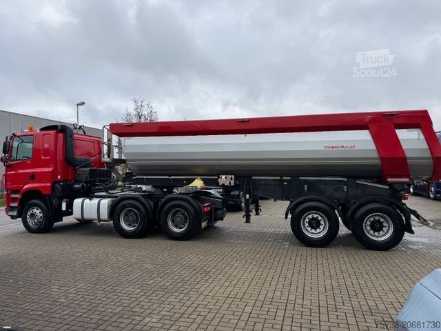 Standard nyergesvontató DAF CF 530 6x4 Intarder + Schwarzmüller Hardox