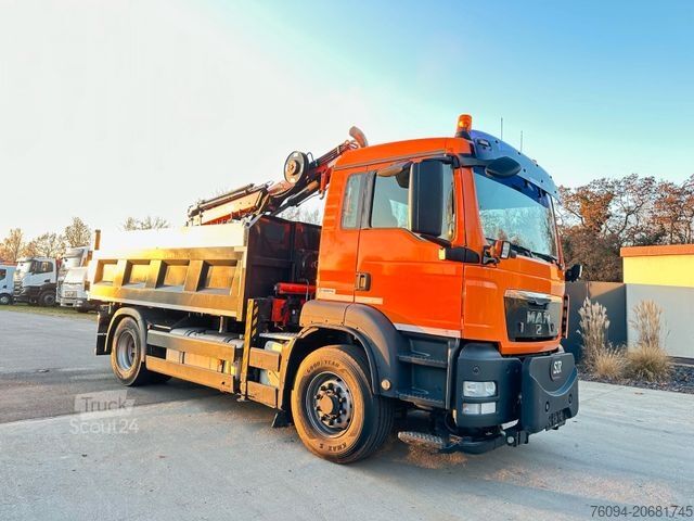 Sklápěcí vůz MAN TGS 18.320 4x4 Kipper KRAN 21m FUNK Winterdienst