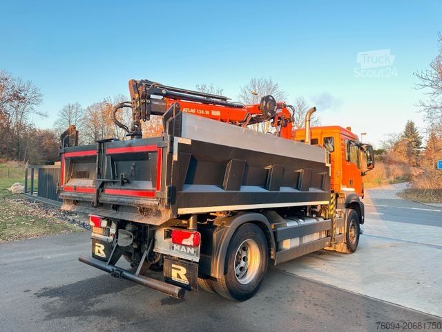 Kiper kamion MAN TGS 18.320 4x4 Kipper KRAN 21m FUNK Winterdienst