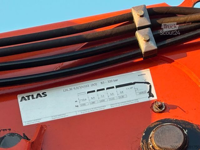 Kiper kamion MAN TGS 18.320 4x4 Kipper KRAN 21m FUNK Winterdienst