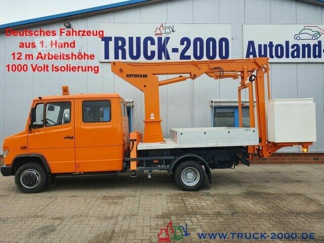 Pakettiauto Mercedes-Benz Vario 614 Ruthmann 12m Arbeitsbühne 1000V Isol.