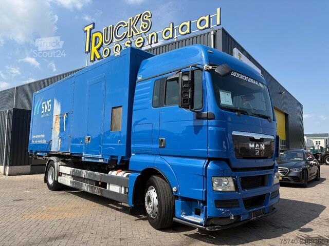 Gesloten bak MAN TGS 18.360 + ISOLATION FABRIC INCL ENGINE + BDF...