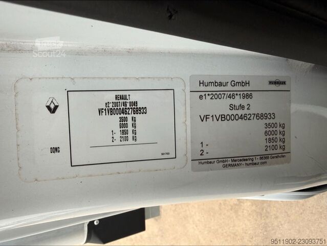 Furgons ar kasti RENAULT Master T35 2.3 dCi L3 Koffer LBW Klima 99kW
