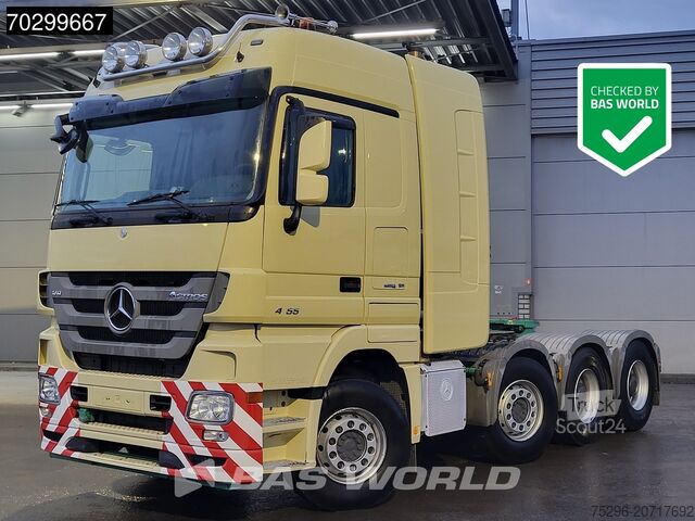 Standard-SZM Mercedes Actros 4155 8X4 120T! 3-Pedals Retarder Big-Axl...